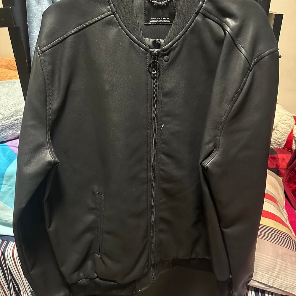 Leather jacket